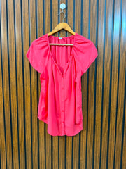 Chest 20  Length 25  Fabric Linen Western Branded Women's Trendy Top