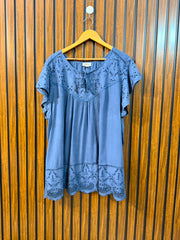 Chest 27  Length 29  Front Fabric Rayon  Back Fabric Jersey Branded Women's Premium Top