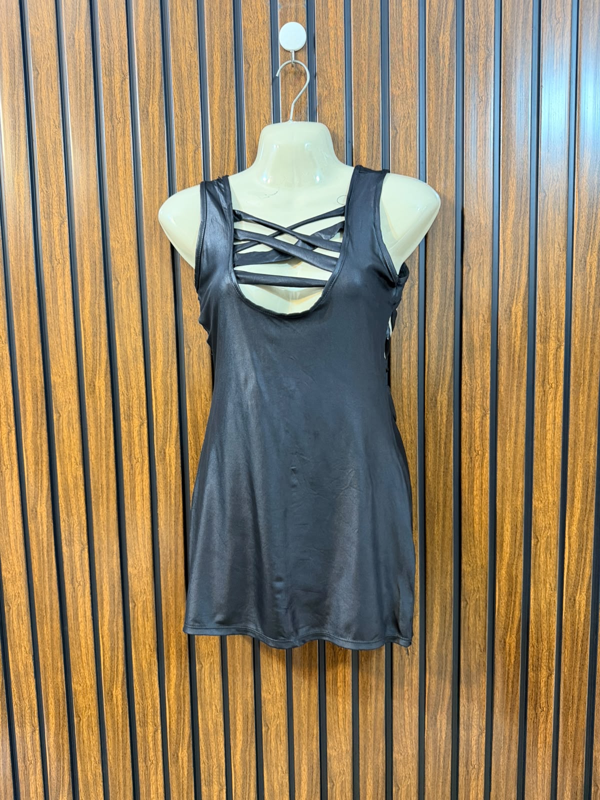Chest 17  Lenght 25  Fabric silk jersey Western Branded Women's Mini Dress