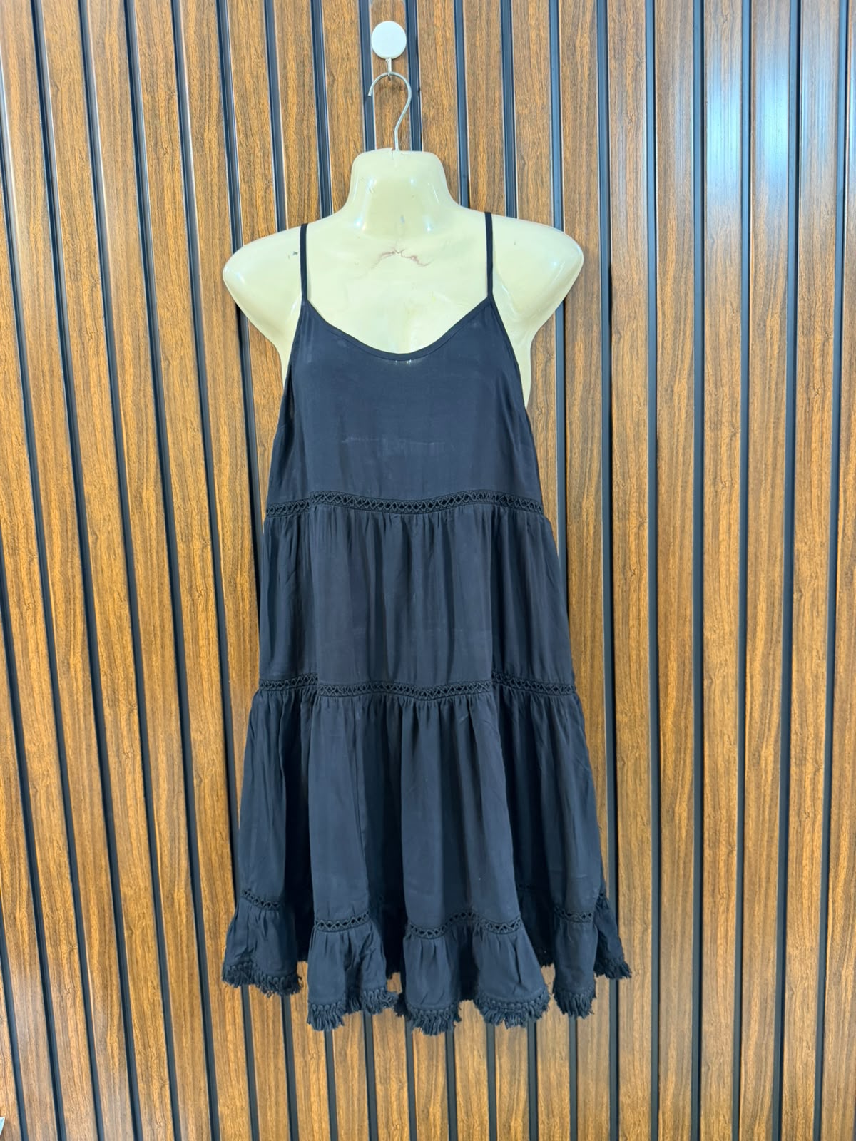 Chest 18  Lenght 32  Fabric linen Western Fashion Mini Dress