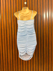 Chest 17  Lenght 31  Fabric net Women's Premium Mini Dress
