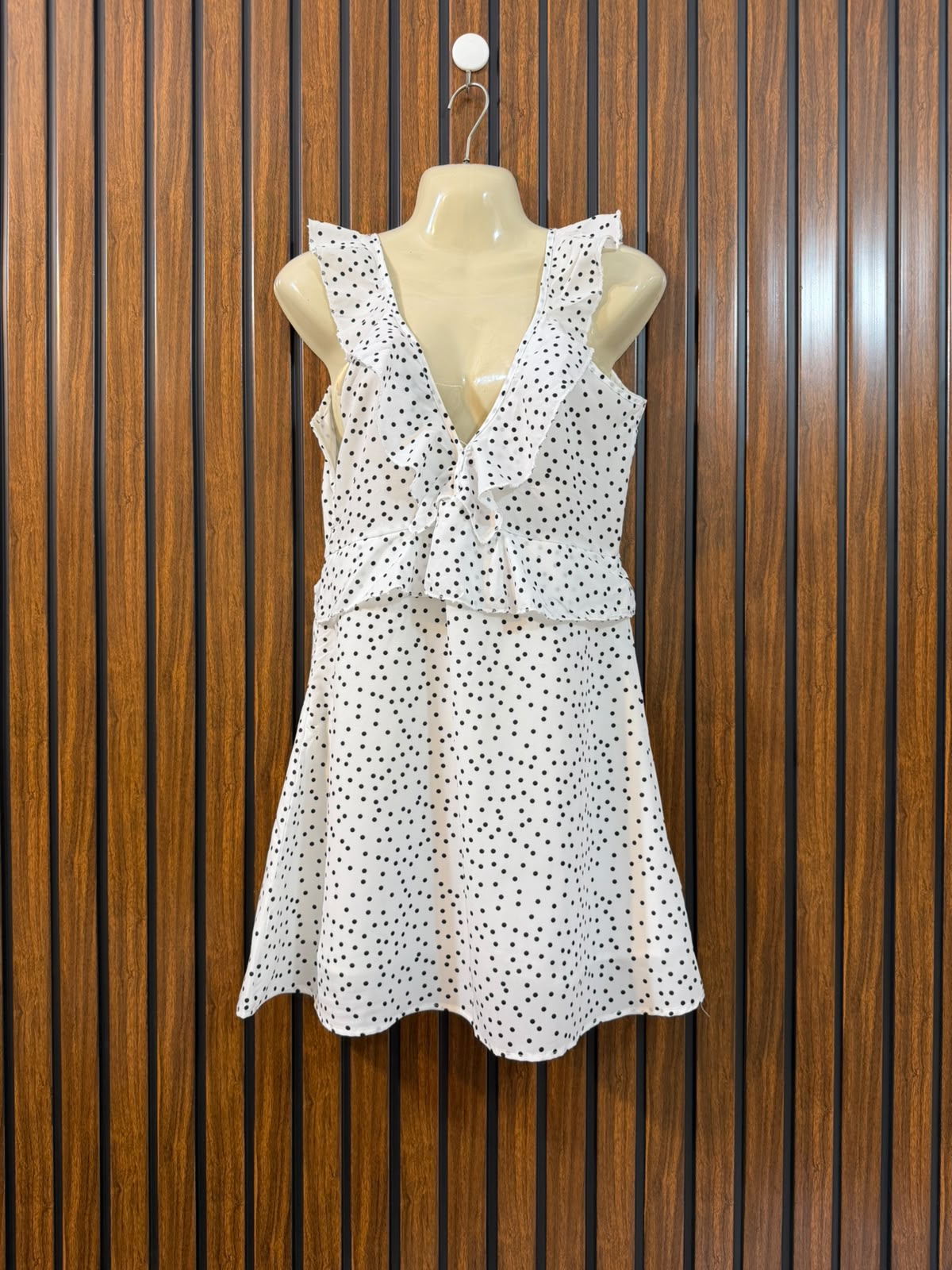 Chest 17  Lenght 29  Fabric silk Ladies' Branded Mini Dress