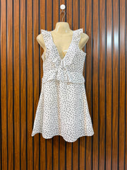 Chest 17  Lenght 29  Fabric silk Ladies' Branded Mini Dress