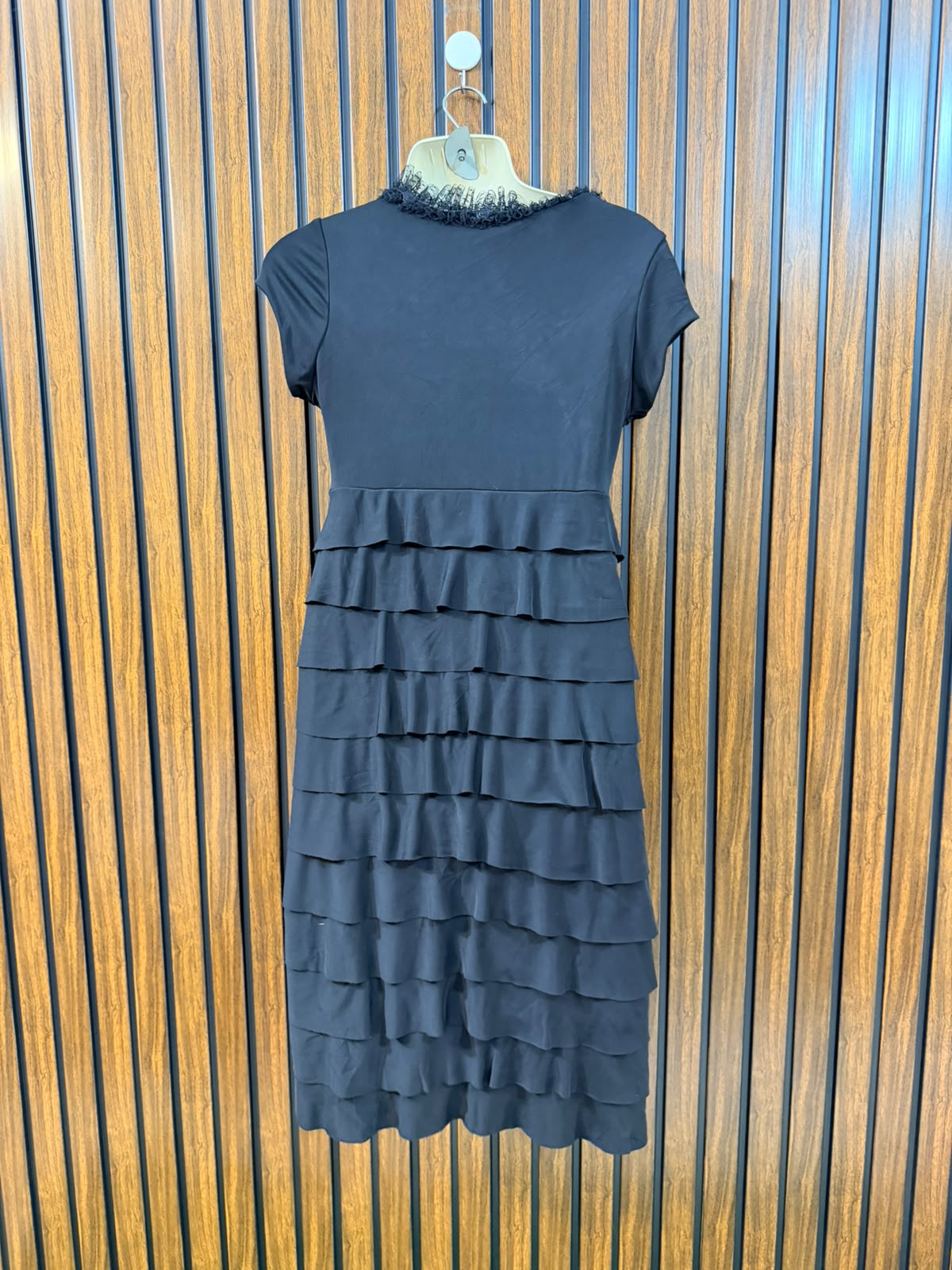 Chest 20  Lenght 36  Fabric silk jersey Fashionable Women's Mini Dress