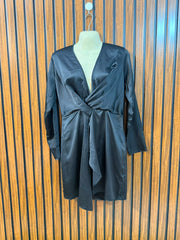 Chest 19  Lenght 32  Fabric silk Women's Daily Wear Mini Dress
