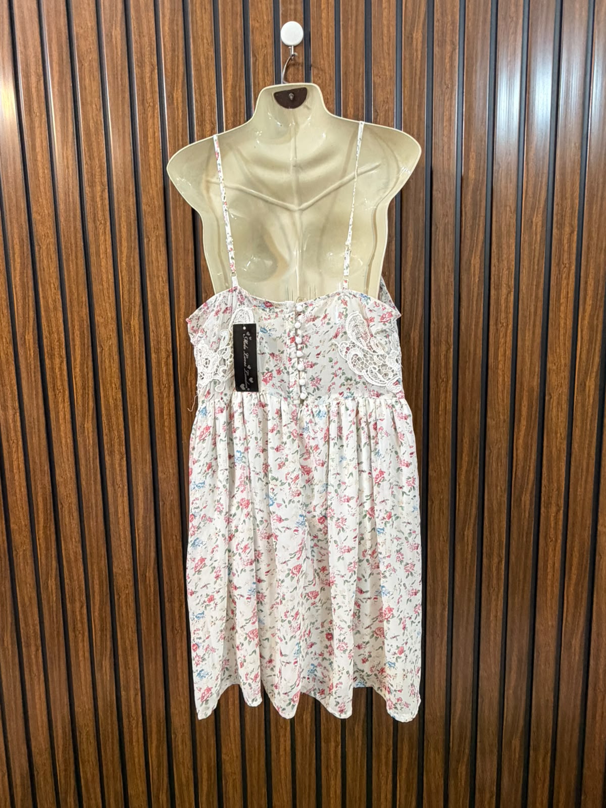 Chest 19  Lenght 33  Fabric chiffon Women's Elegant Mini Dress