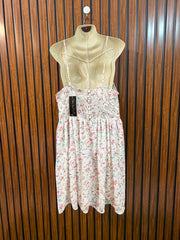 Chest 19  Lenght 33  Fabric chiffon Women's Elegant Mini Dress