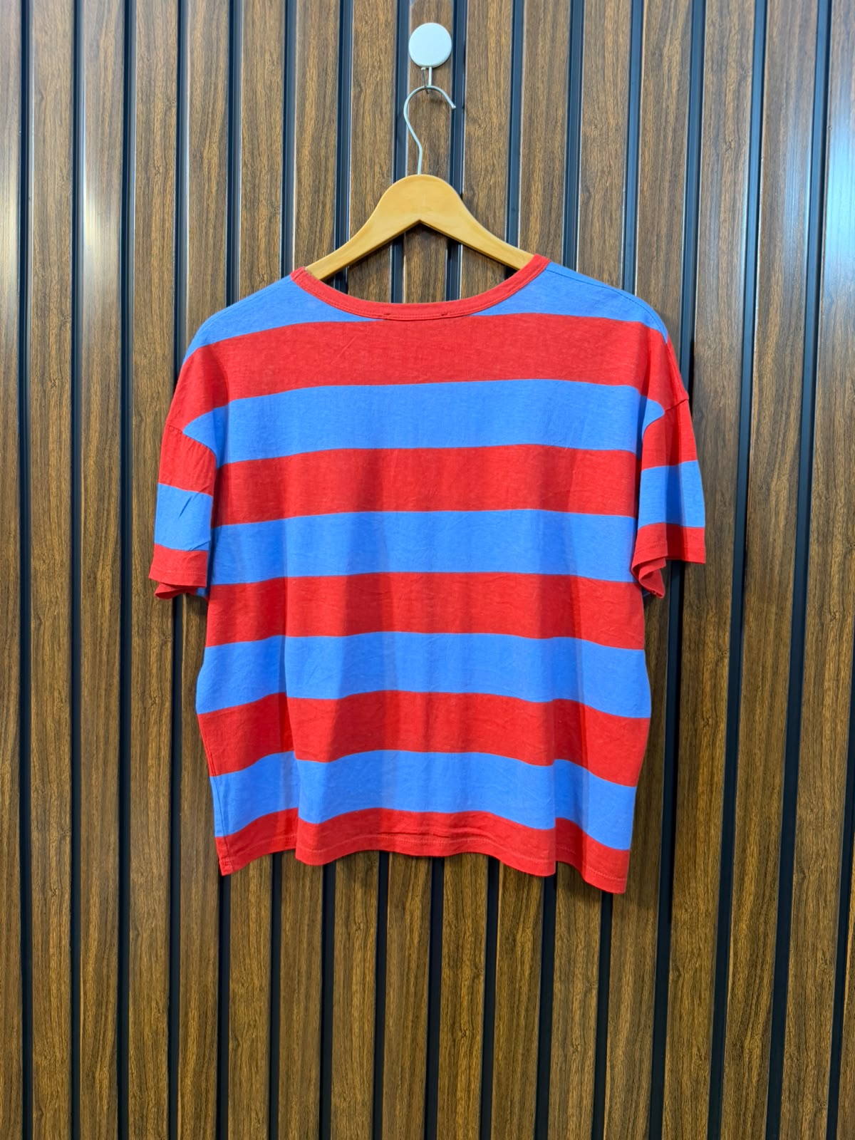 Chest Small Baggy Style  Length 20 Western Fashion T-Shirt