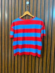 Chest Small Baggy Style  Length 20 Western Fashion T-Shirt