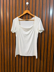 Chest 19  Length 23 Women's Modern T-Shirt