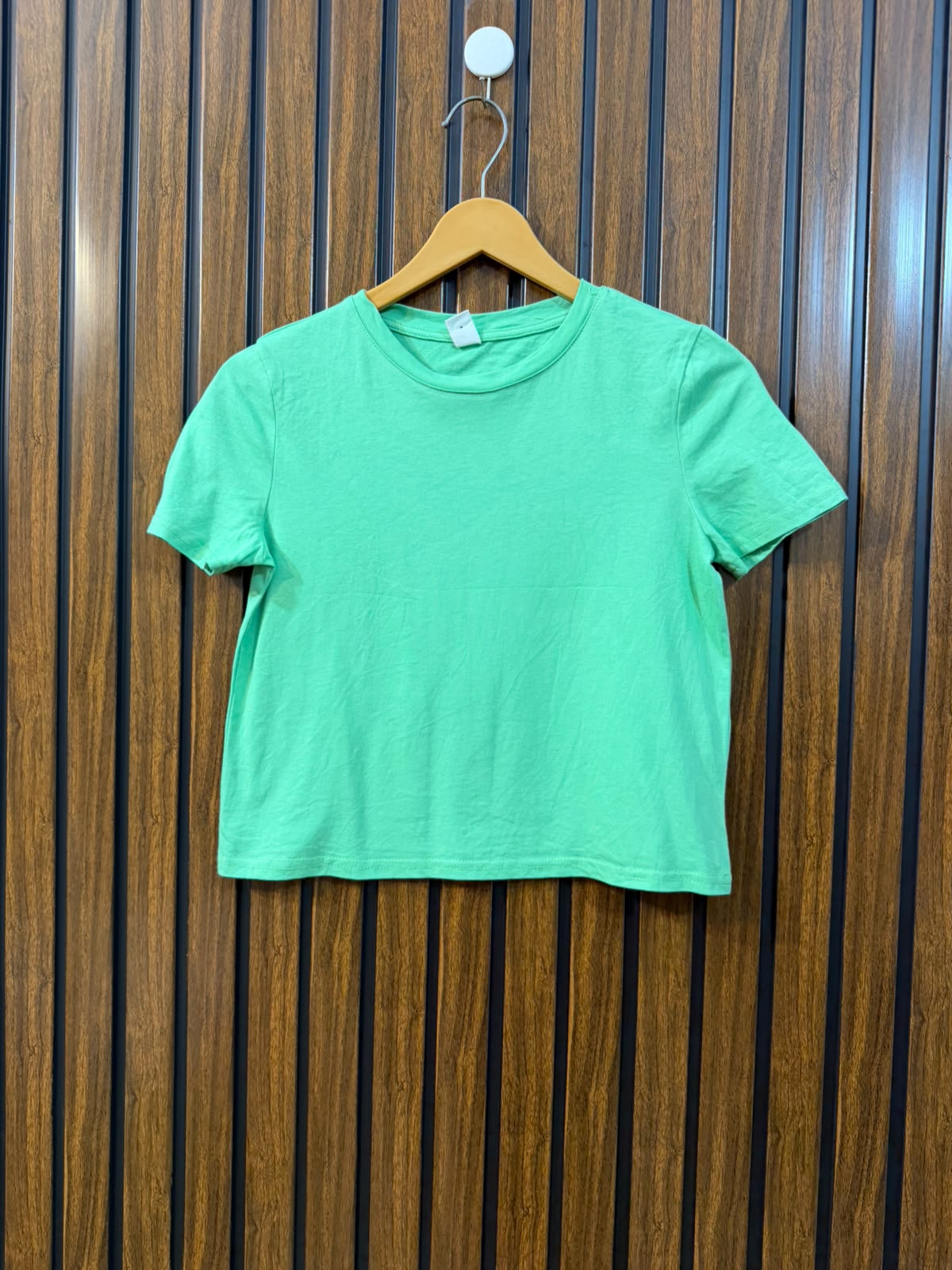 Chest 16  Length 16 Ladies' Fashion T-Shirt