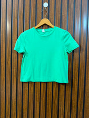 Chest 16  Length 16 Ladies' Fashion T-Shirt