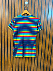 Chest 18  Length 25 Women's Daily Wear T-Shirt