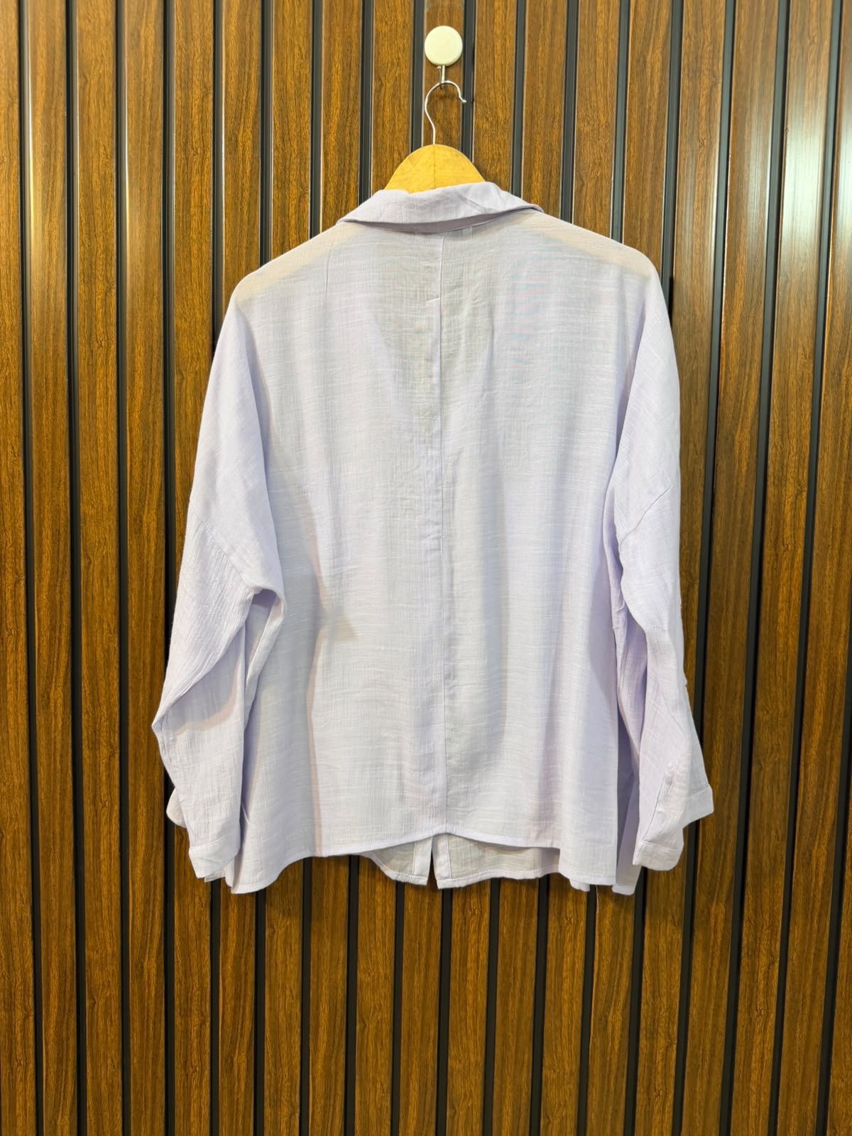 Chest small  baggy style  Lenght 25  Fabric cotton silk Stylish Women's Full Sleeve Top