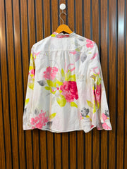 Chest 20  Lenght 23  Fabric linen Premium Women's Full Sleeve Top