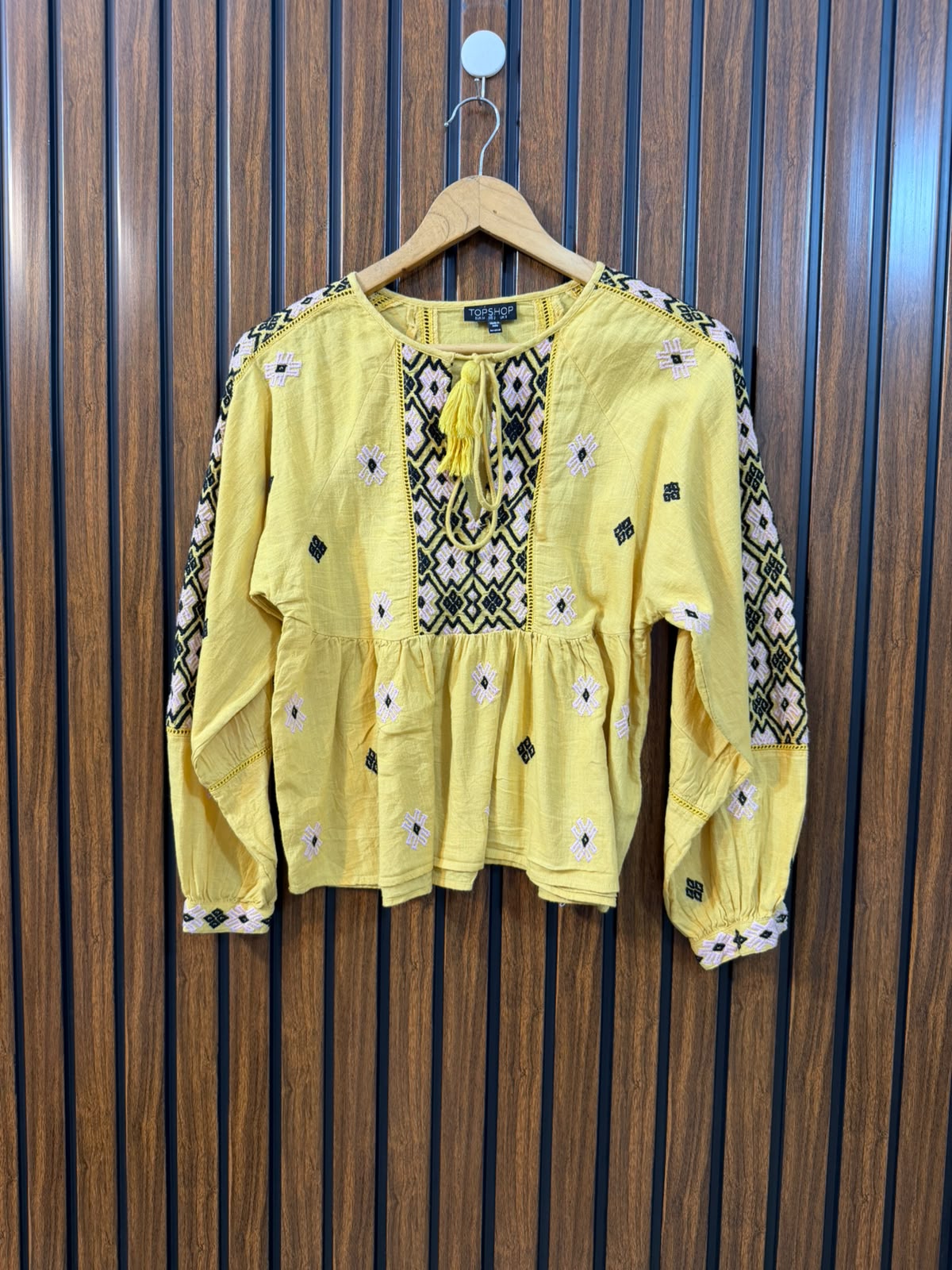 Chest 16  Lenght 20  Fabric cotton Women's Western Full Sleeve Top