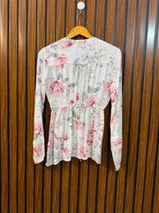 Chest 18  Lenght 24  Fabric rayon Women's Everyday Full Sleeve Top