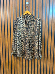 Chest 22  Lenght 25  Fabric chiffon Women's Designer Full Sleeve Top