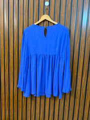 Chest 19  Lenght 27  Fabric Rayon Women's Full Sleeve Outfit Top