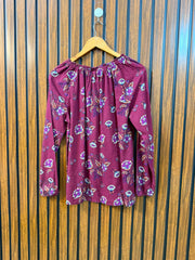 Chest 19  Lenght 23.5  Fabric cotton Women's Full Sleeve Comfort Top