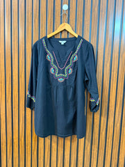 Chest 22  Lenght 27  Fabric cotton Women's Smart Casual Top