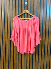 Chest 22  Lenght 21 to 23  Fabric rayon Women's Western Wear Top