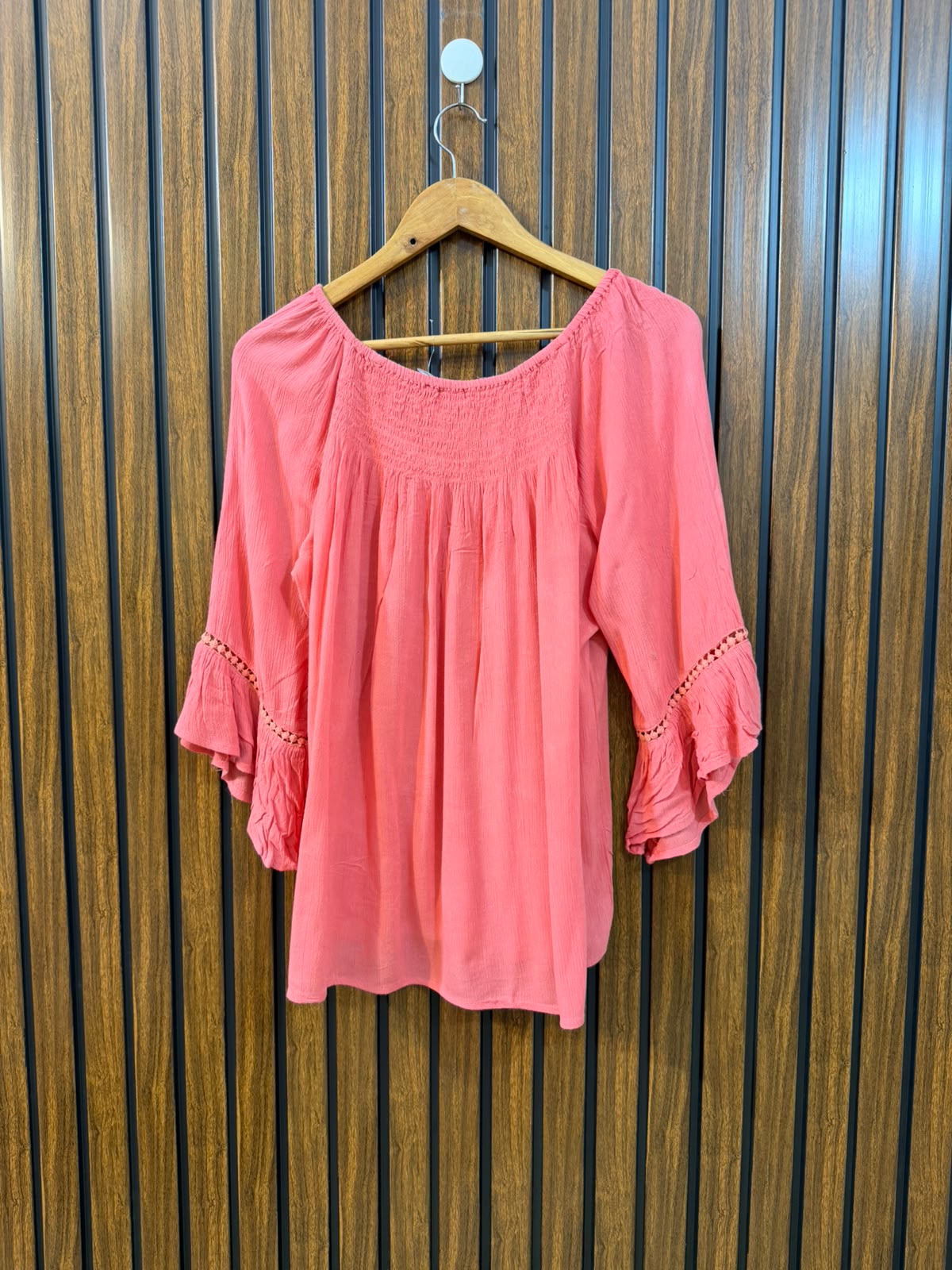 Chest 22  Lenght 21 to 23  Fabric rayon Women's Western Wear Top
