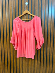 Chest 22  Lenght 21 to 23  Fabric rayon Women's Western Wear Top