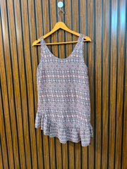 Chest 18  Length 19 To 24  Fabric Rayon Premium Women's Sleeveless Top