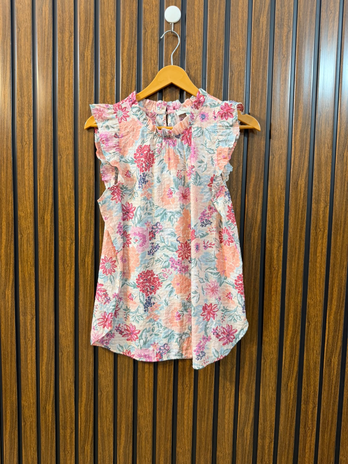 Chest 19  Length 25  Fabric Silk Women's Classic Sleeveless Top