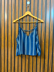 Chest 20  Length 19  Fabric Linen Women's Daily Wear Sleeveless Top