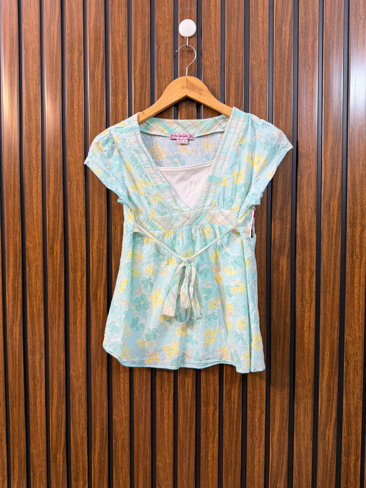 Chest 15  Length 20  Fabric Cotton Women's Everyday Sleeveless Top