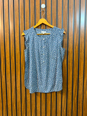 Chest 19  Length 24  Fabric Linen Women's Premium Western Top