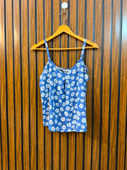 Chest 16  Length 20.5  Fabric Linen Women's Branded Fashion Top