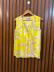 Chest 19  Length 23  Fabric Rayon Women's Stylish Everyday Top