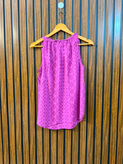 Chest 18  Length 22  Fabric Linen Women's Premium Casual Top