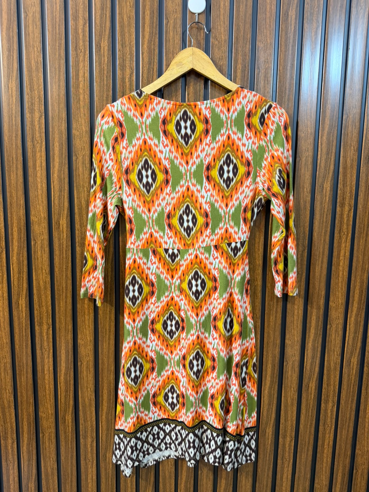 Chest 19  Length 35  Fabric Jersey Women's Long Top Fashion