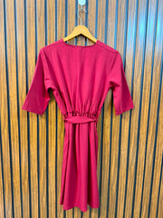 Chest 17  Length 35  Fabric Silk Women's Long Top Exclusive Style