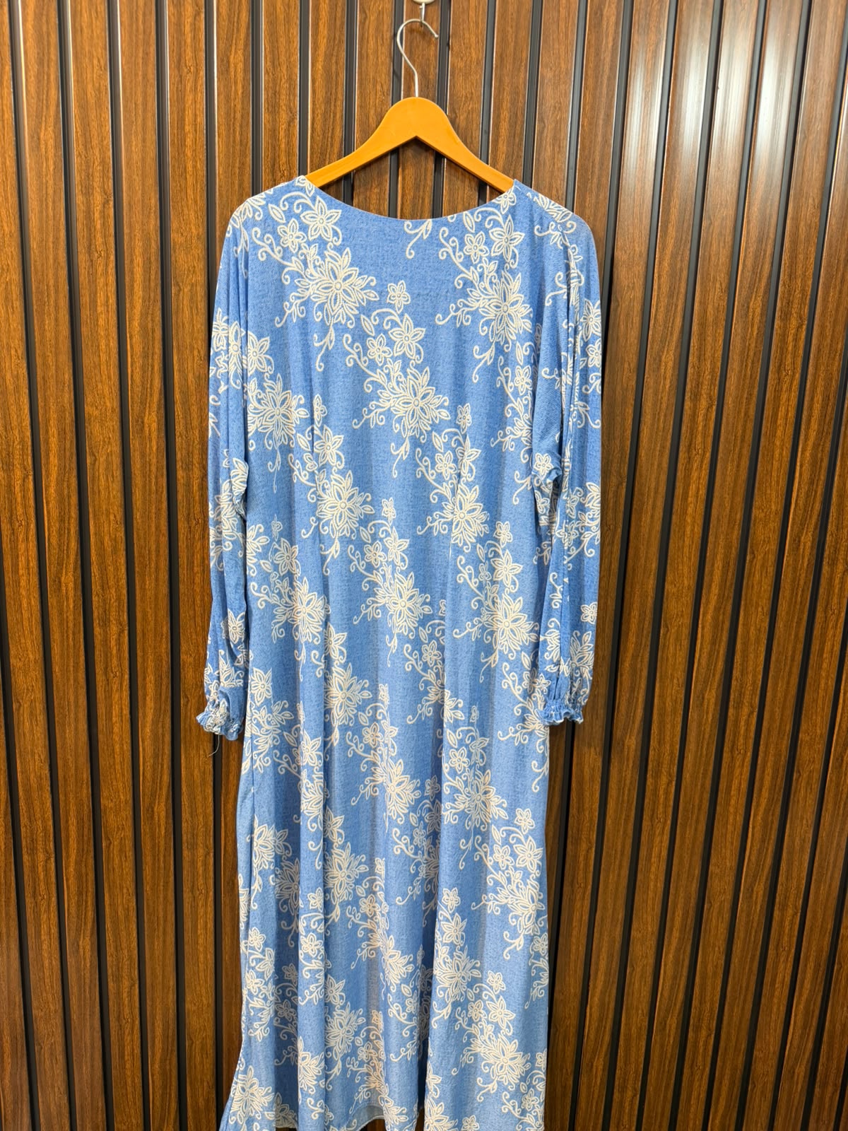 Chest 24  Length 50  Fabric Silk Jersey Stylish Women's Long Top