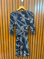 Chest 19  Length 35  Fabric Chiffon Elegant Women's Long Top