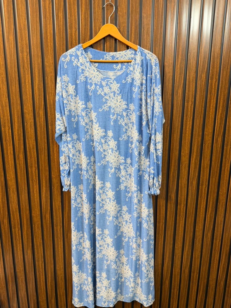 Chest 24  Length 50  Fabric Silk Jersey Stylish Women's Long Top