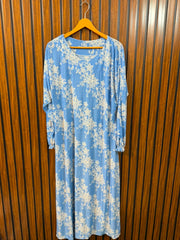 Chest 24  Length 50  Fabric Silk Jersey Stylish Women's Long Top