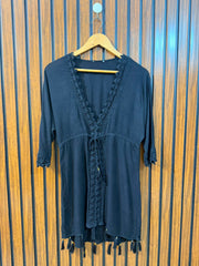 Chest 18  Length 30 To 32  Fabric Rayon Women's Long Top Wardrobe Essential