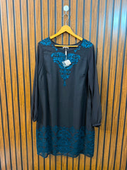 Chest 20  Length 37  Fabric Chiffon Women's Long Top Fashion Collection