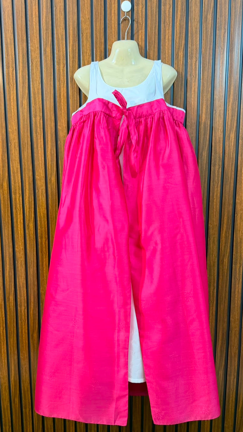 Chest 18  Length 44 To 54  Fabric Cotton Silk Western Branded Women's Long Maxi