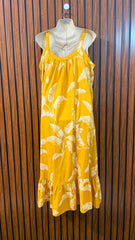 Chest 22  Length 47  Fabric Cotton Women's Western Long Maxi Dress