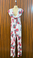 Chest 21  Length 58  Fabric Silk Jersey Western Jumpsuit