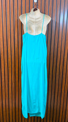 Chest 17  Length 54  Fabric Chiffon Elegant Women's Long Maxi
