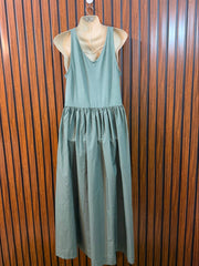 Chest 21  Length 51  Fabric Jersy & Cotton Silk Modern Women's Long Maxi