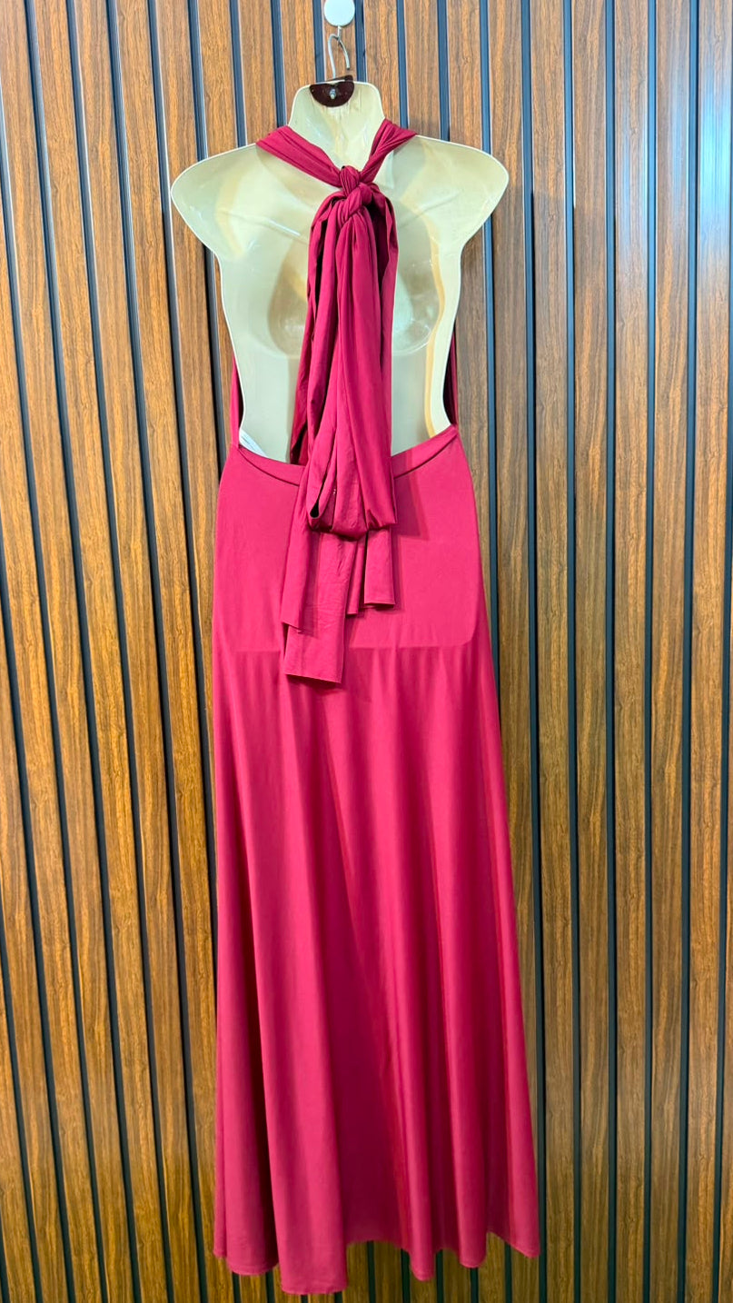 Chest 20  Length 56  Fabric Silk Jersey New Arrival Women's Long Maxi